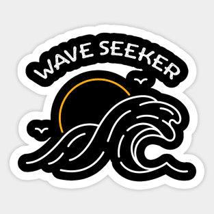 Wave Seeker 3 Sticker